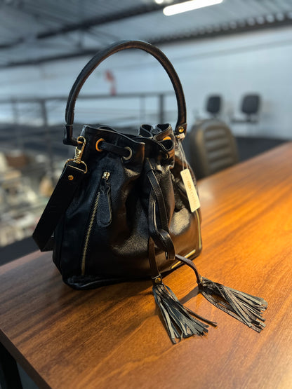 Bolsa Gisele | Em couro legítimo premium