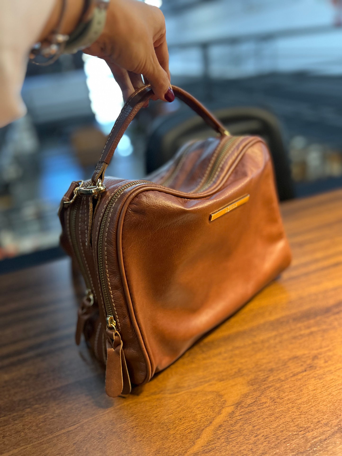 Bolsa Clarice | Em couro legítimo premium