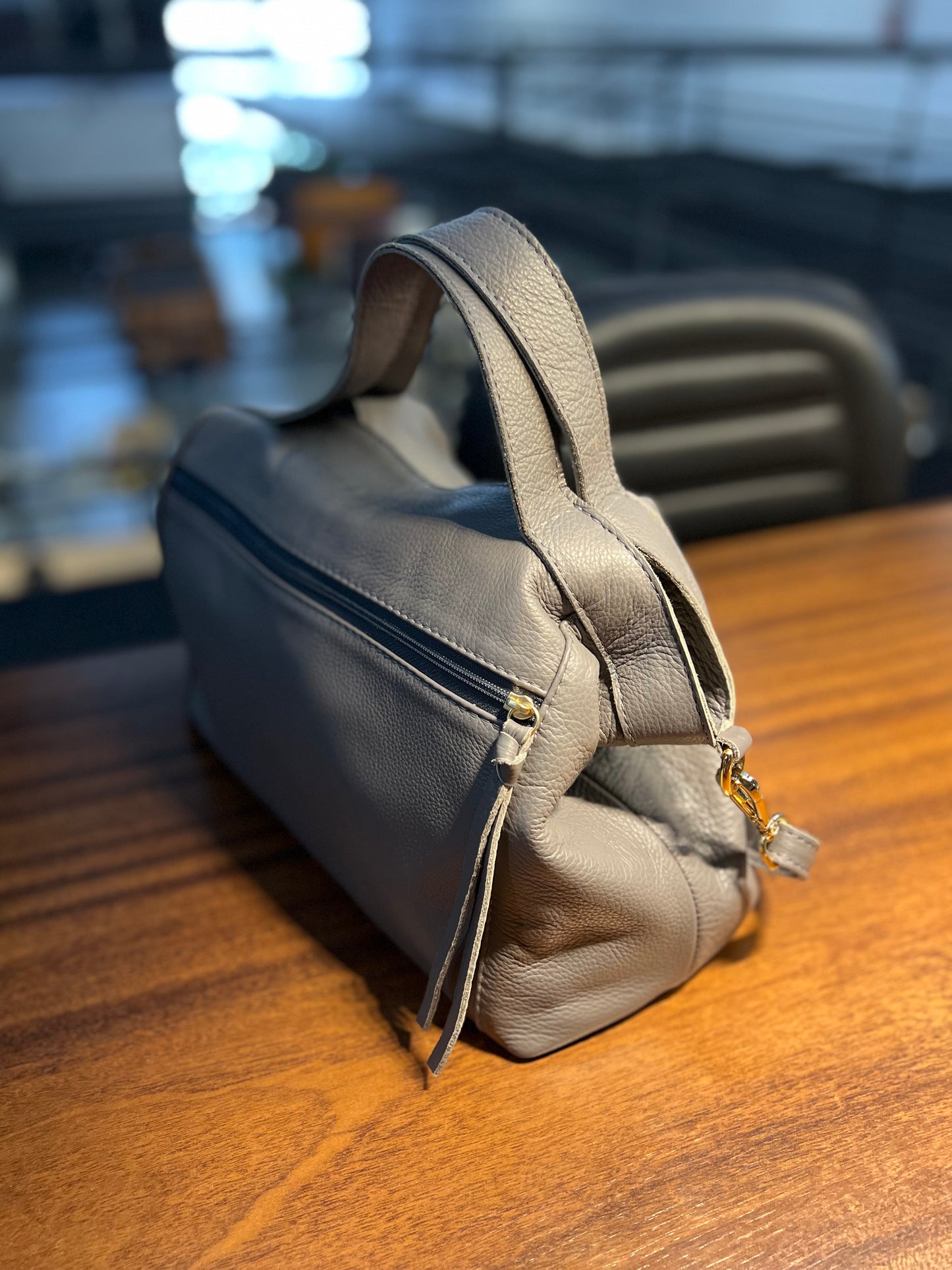 Bolsa Francesca | Em couro legítimo premium