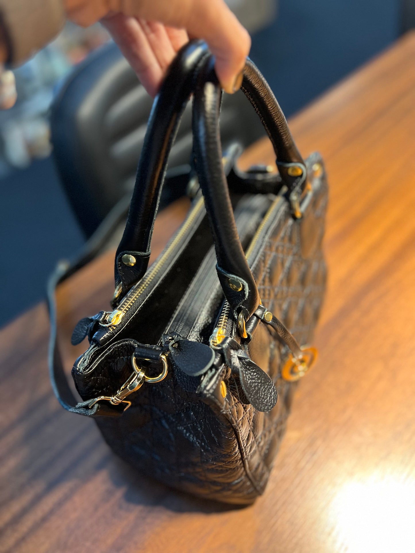 Bolsa Elen | Em couro legítimo premium