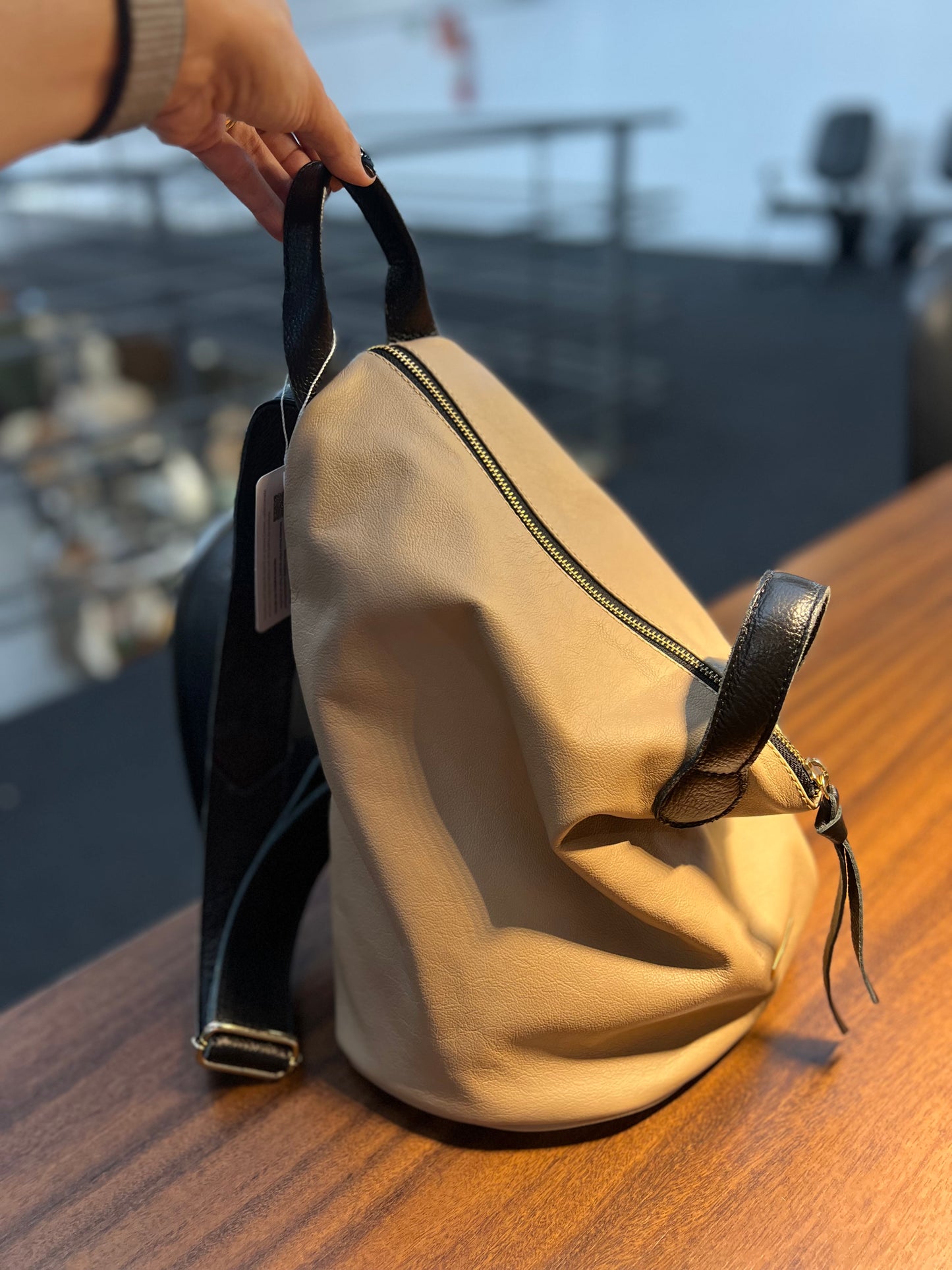 Mochila Maitê | Em couro legítimo premium