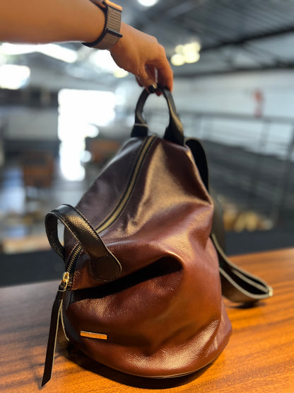 Mochila Maitê | Em couro legítimo premium