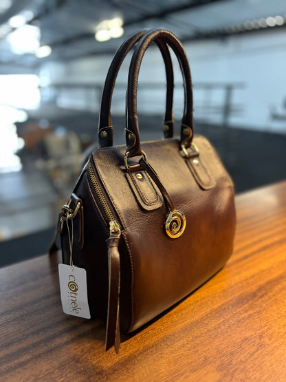 Bolsa Olívia | Em couro legítimo premium