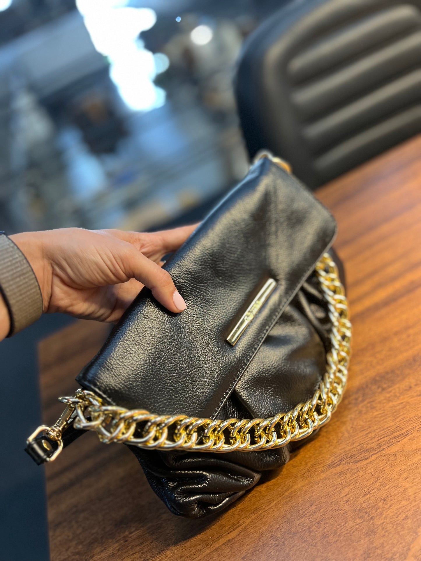 Bolsa Alícia | Em couro legítimo premium