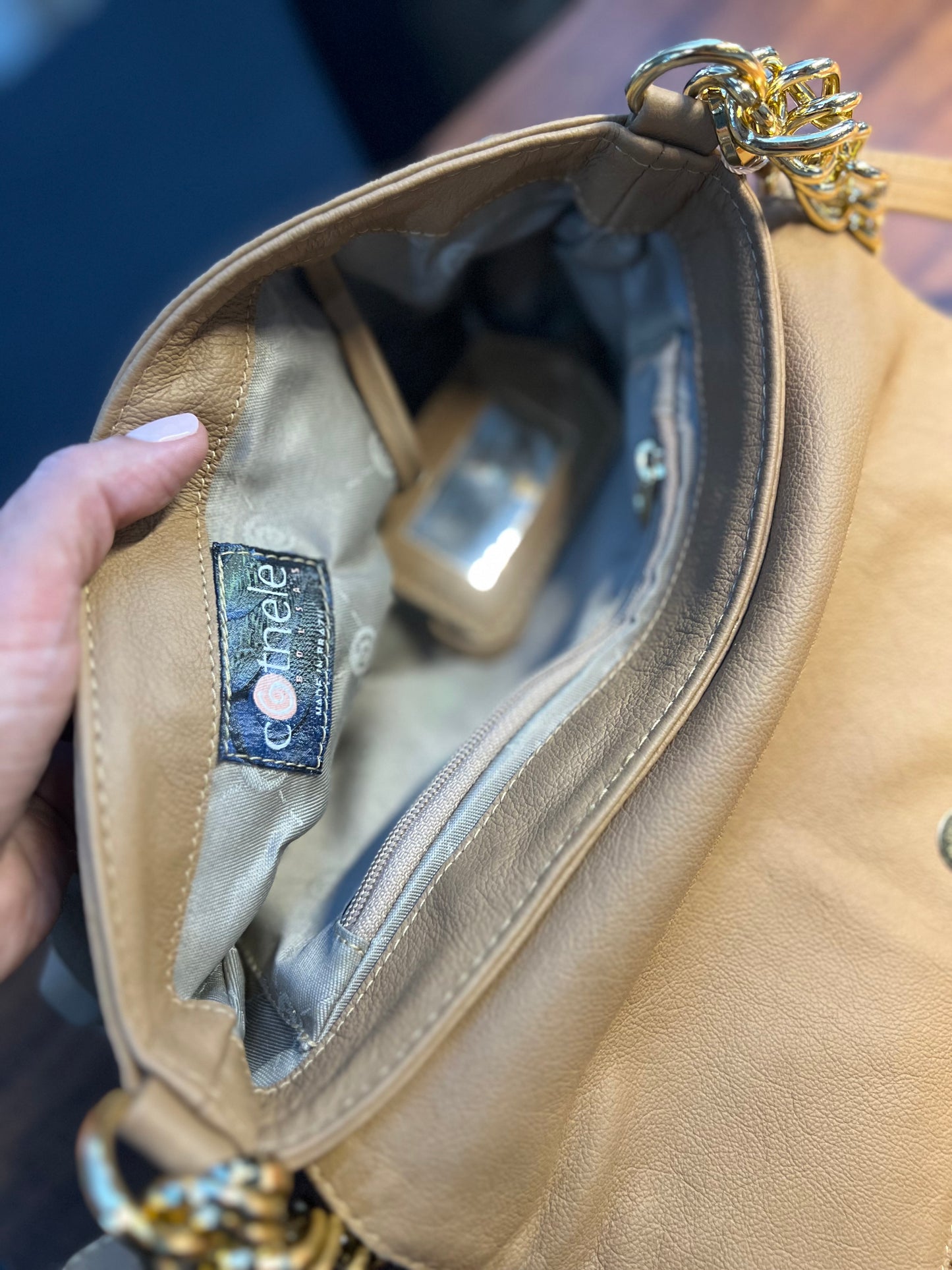 Bolsa Alícia | Em couro legítimo premium
