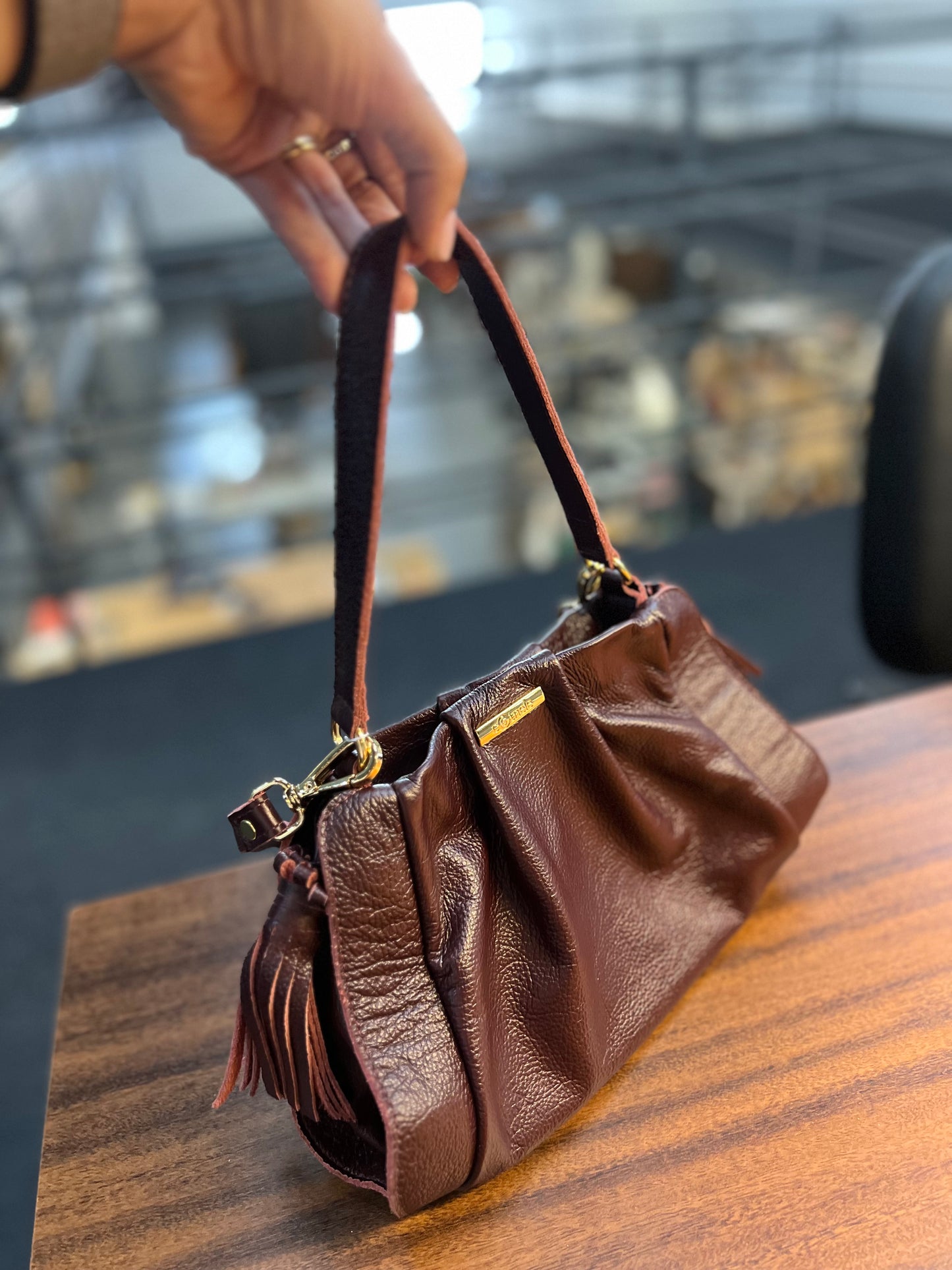 Bolsa Picon | Em couro legítimo premium