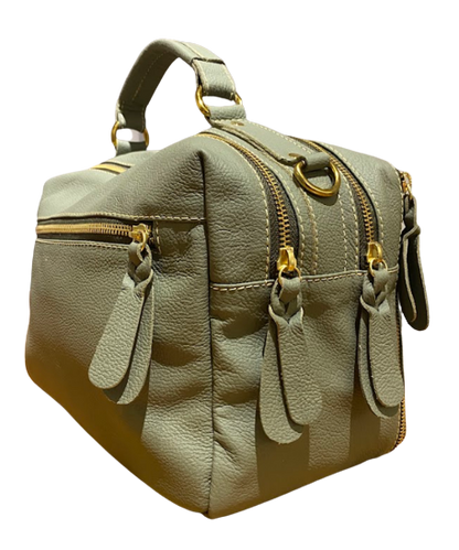 Bolsa Virgínia | Em couro legítimo premium