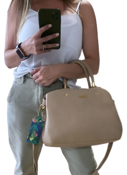 Bolsa Denise | Em couro legítimo premium