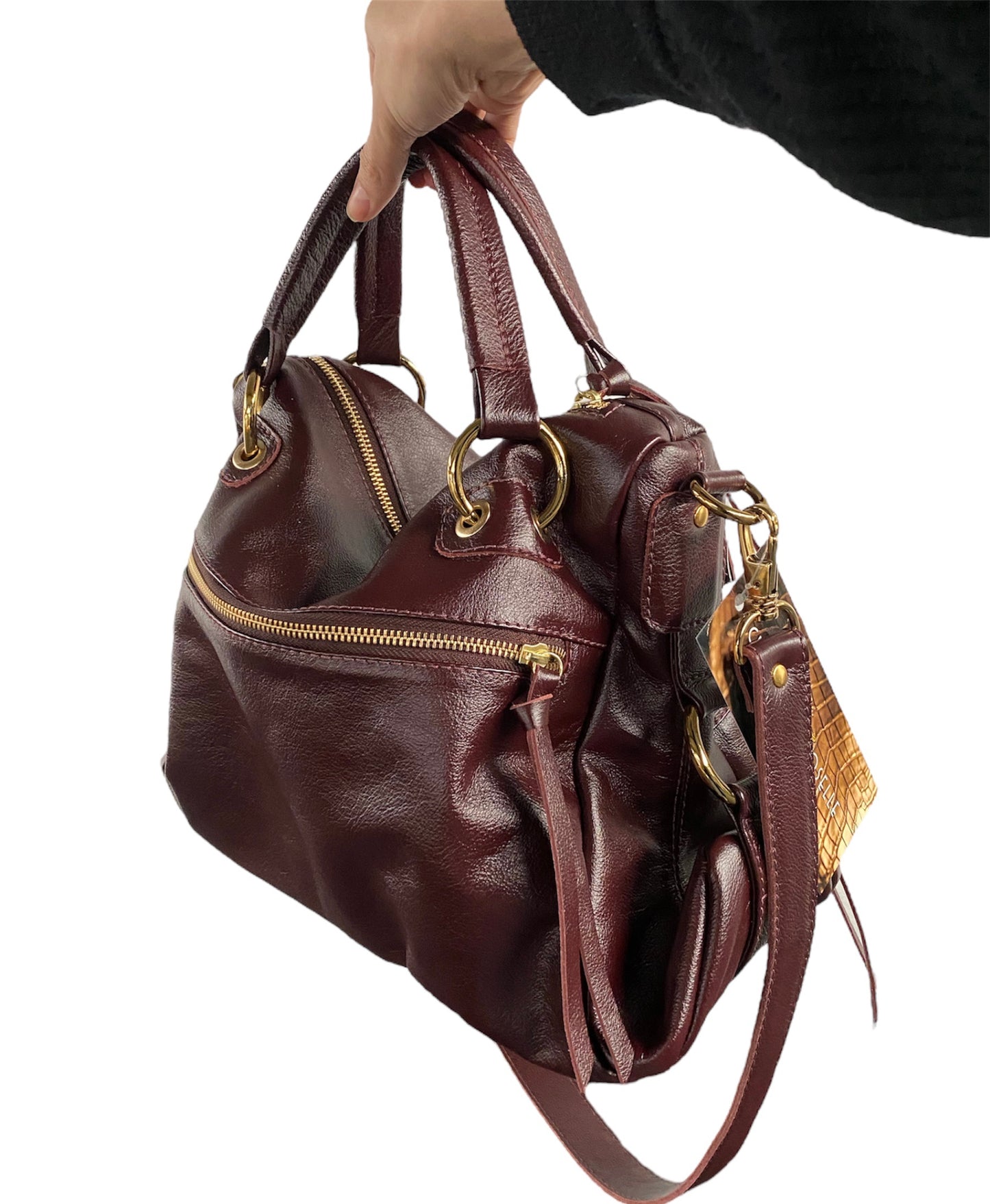 Bolsa Dani | Em couro legítimo premium