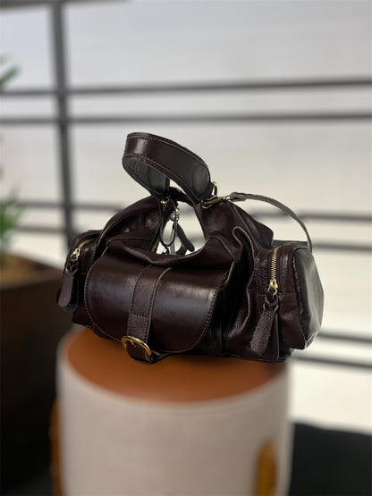 Bolsa Malu | Em couro legítimo premium