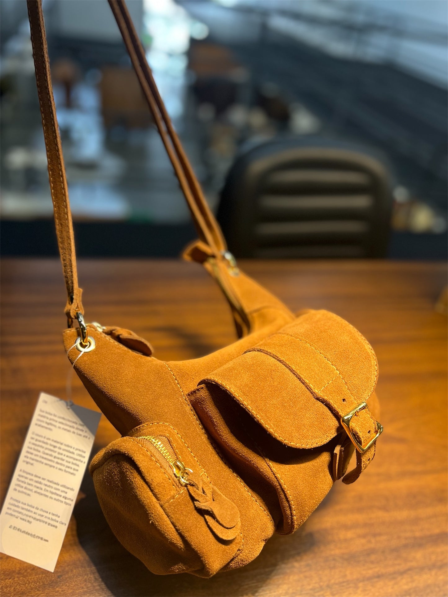 Bolsa Malu | Em couro legítimo premium