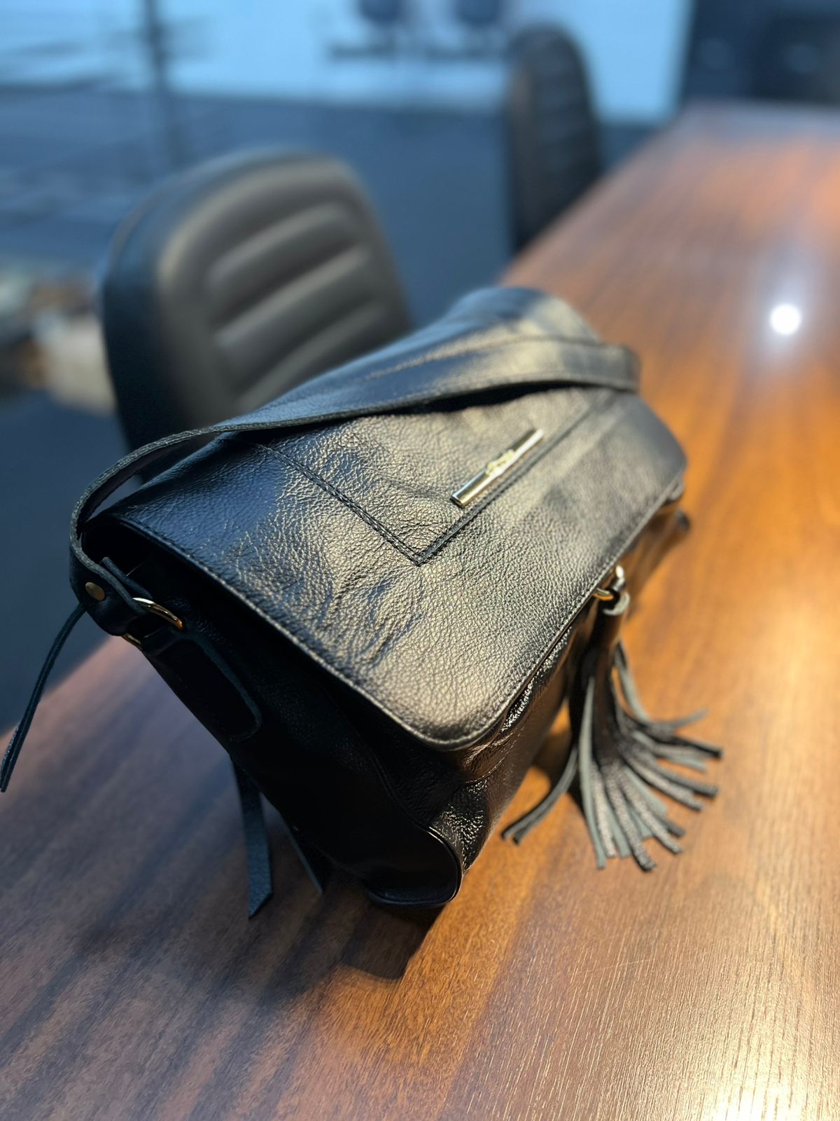 Bolsa Bárbara | Em couro legítimo premium