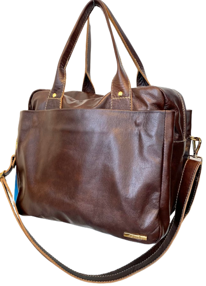 Bolsa Giovana | Em couro legítimo premium