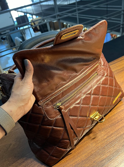 Bolsa Eduarda | Em couro legítimo premium