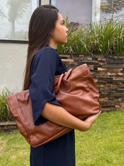 Bolsa Melinda | Em couro legítimo premium