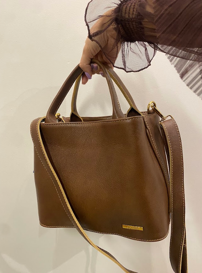 Bolsa Emma | Em couro legítimo premium