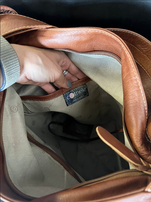 Bolsa Monica | Em couro legítimo premium