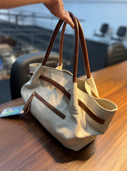 Bolsa Flávia| Em couro legítimo premium