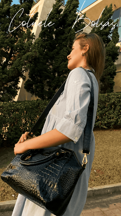 Bolsa Priscila | Em couro legítimo premium