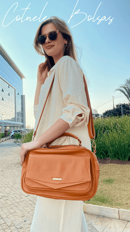 Bolsa Helena | Em couro legítimo premium