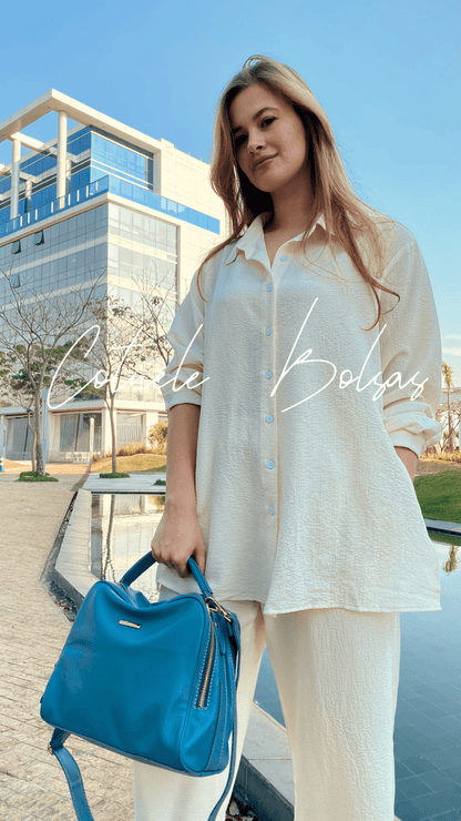 Bolsa Clarice | Em couro legítimo premium