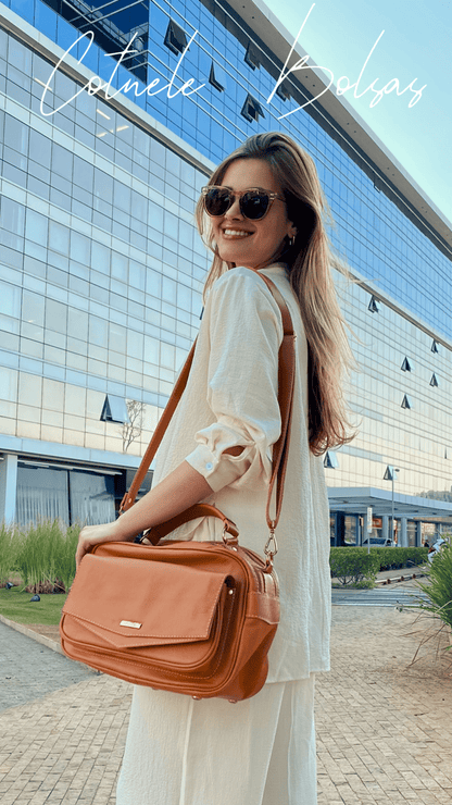 Bolsa Helena | Em couro legítimo premium