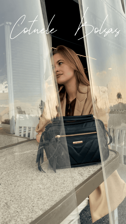 Bolsa Luísa | Em couro legítimo premium