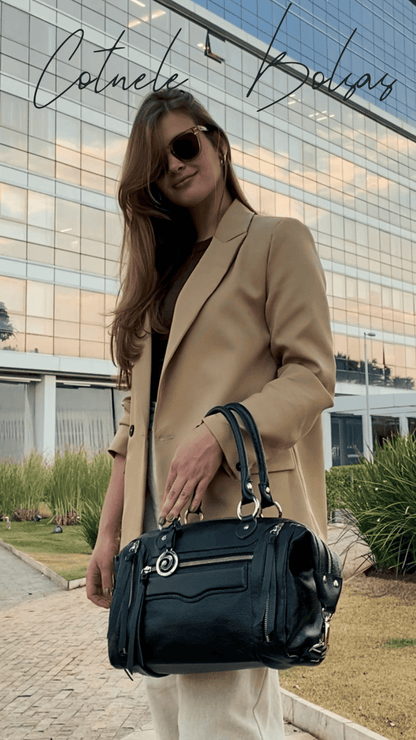 Bolsa Giulia | Em couro legítimo premium