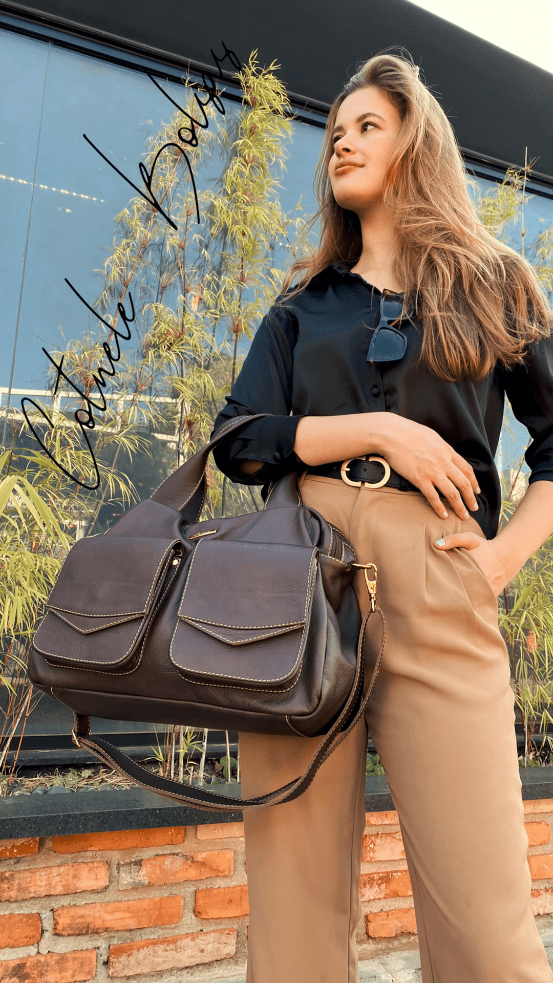 Bolsa Eva | Em couro legítimo premium
