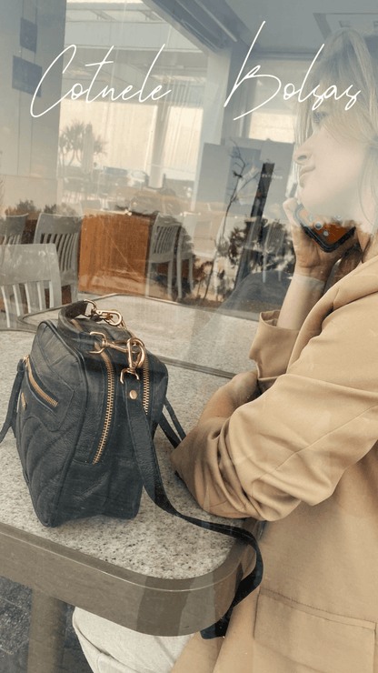 Bolsa Luísa | Em couro legítimo premium