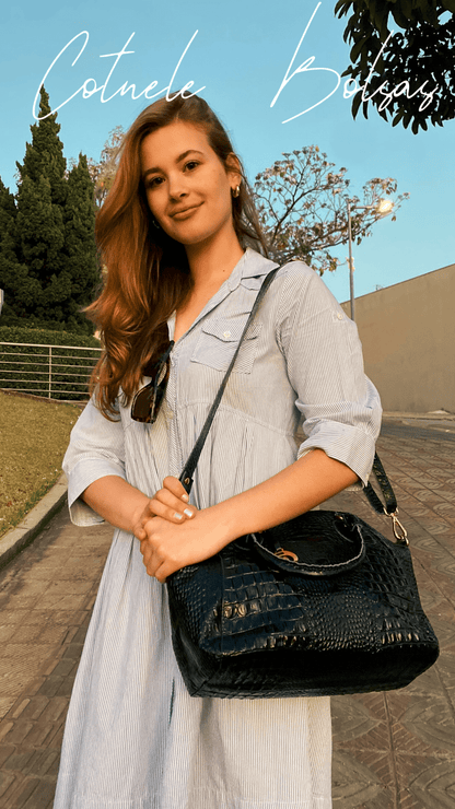 Bolsa Priscila | Em couro legítimo premium