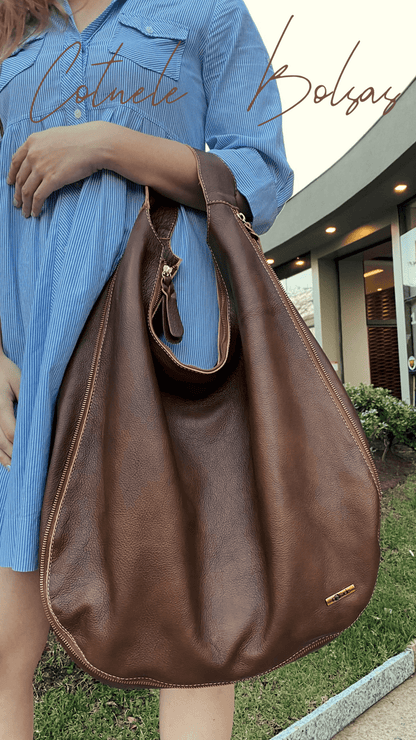 Bolsa Carine | Em couro legítimo premium