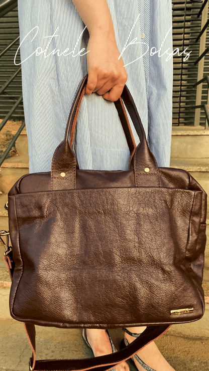 Bolsa Giovana | Em couro legítimo premium