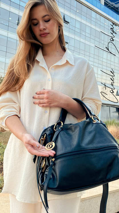 Bolsa Dani | Em couro legítimo premium
