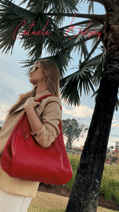 Sacola Thaís | Em couro legítimo premium