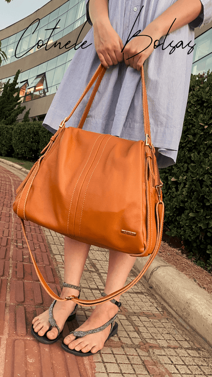 Bolsa Beth | Em couro legítimo premium