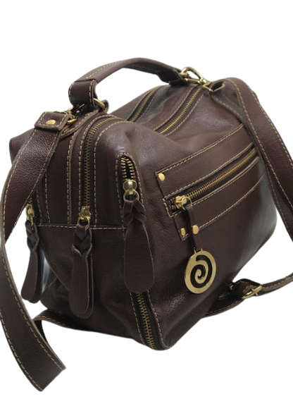 Bolsa Virgínia | Em couro legítimo premium