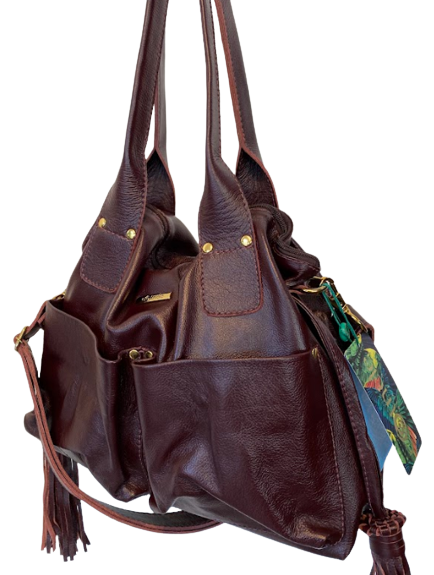Bolsa Lavínia | Em couro legítimo premium