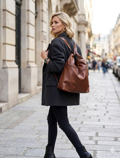 Bolsa Monica | Em couro legítimo premium