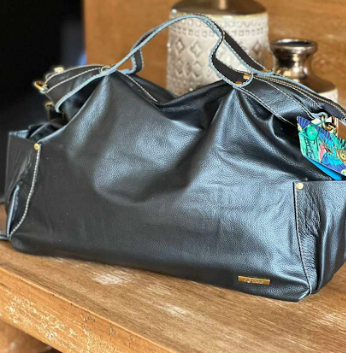 Bolsa Eveline | Em couro legítimo premium