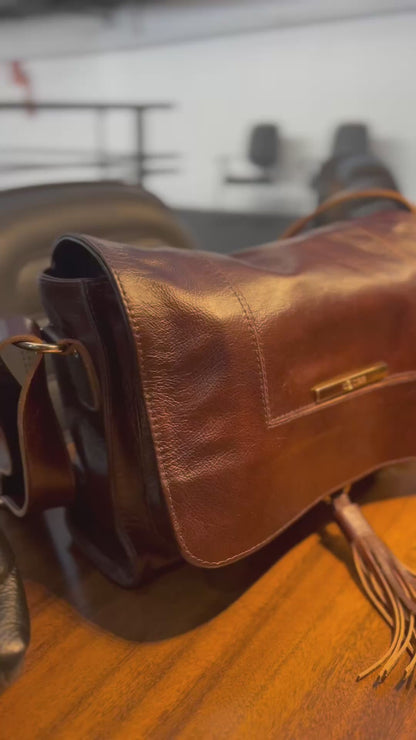 Bolsa Bárbara | Em couro legítimo premium