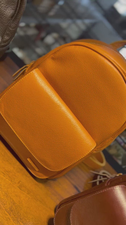 Mochila Maya | couro legítimo premium