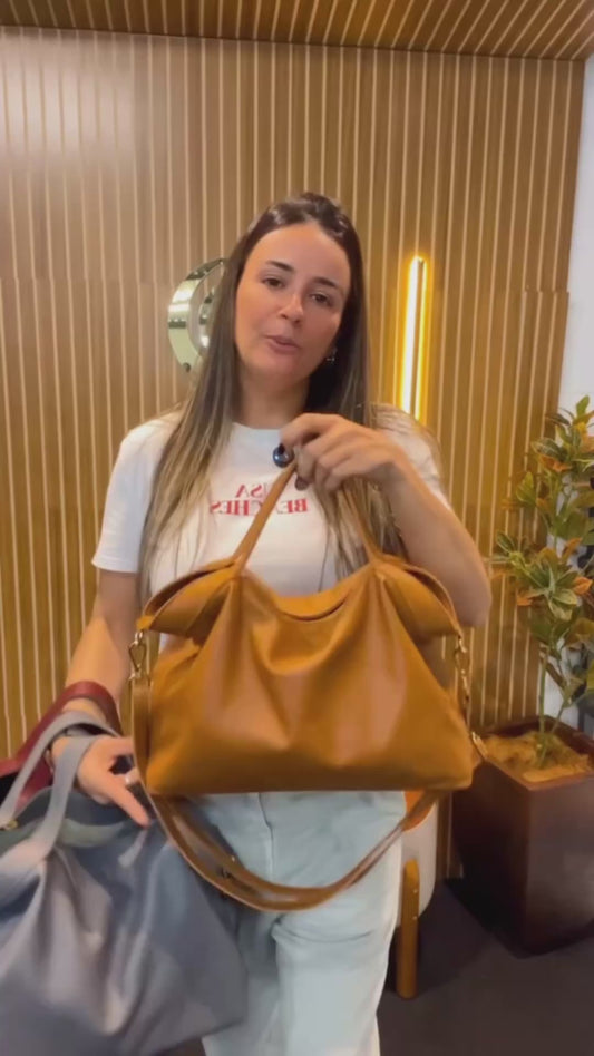 Bolsa Francesca | Em couro legítimo premium