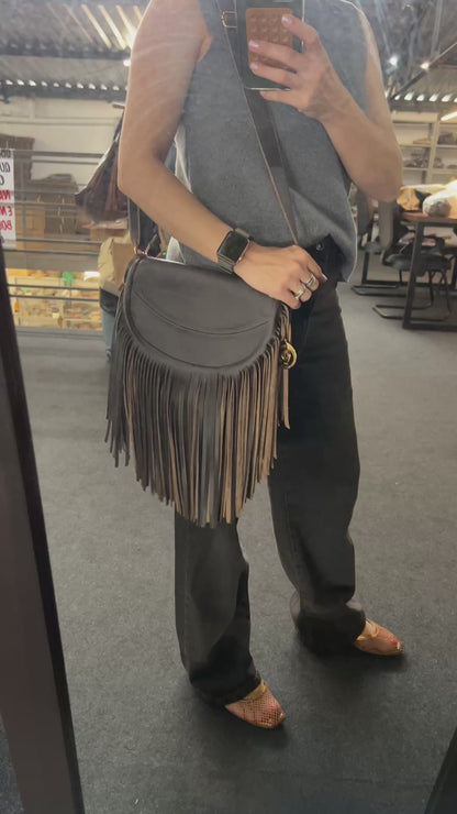 Bolsa Esmeralda | Em couro legítimo premium