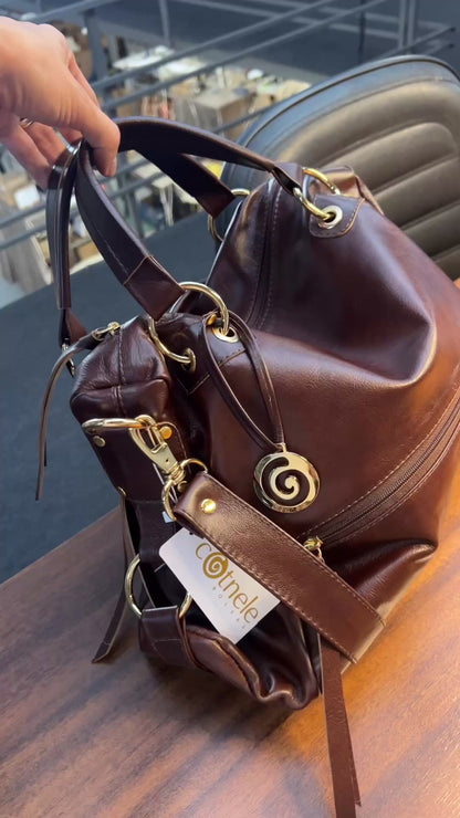 Bolsa Dani | Em couro legítimo premium