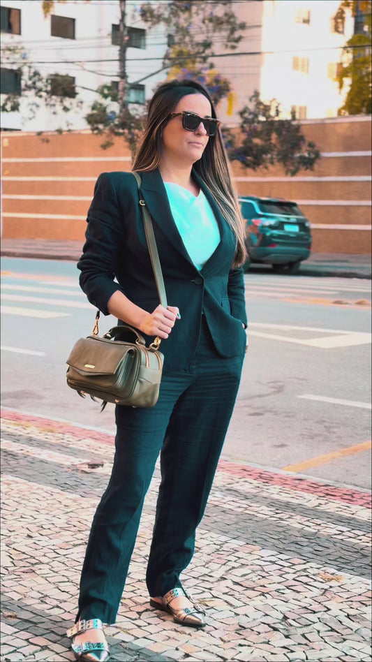 Bolsa Helena | Em couro legítimo premium