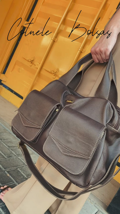 Bolsa Eva | Em couro legítimo premium