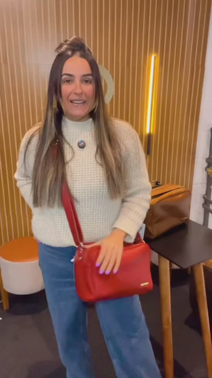 Bolsa Nina | Em couro legítimo premium