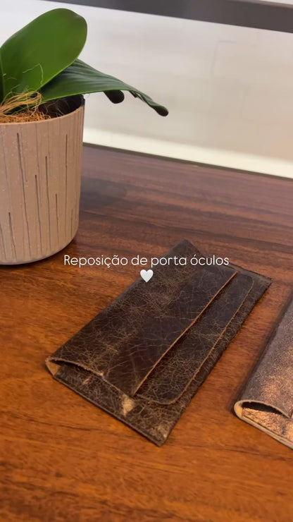 Porta Óculos | Em couro legítimo premium