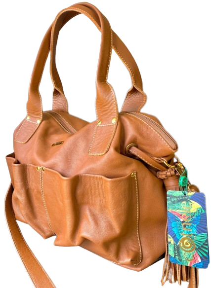 Bolsa Lavínia | Em couro legítimo premium